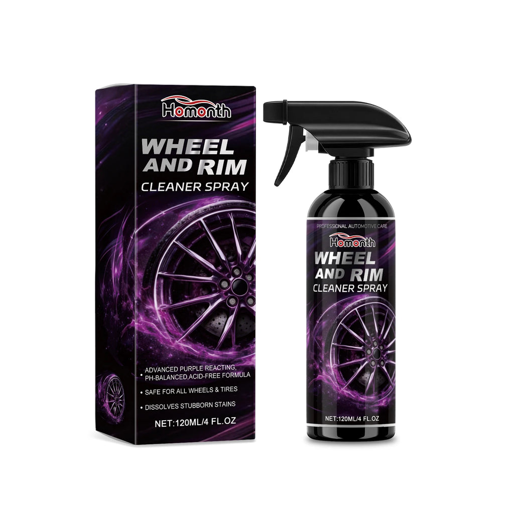 Wheel Cleaner Spray Iron Remover Dust Rim Rust Cleaner Multi Purpose Wheel Hub Washing Tool Car Wheels Rim Cleaner